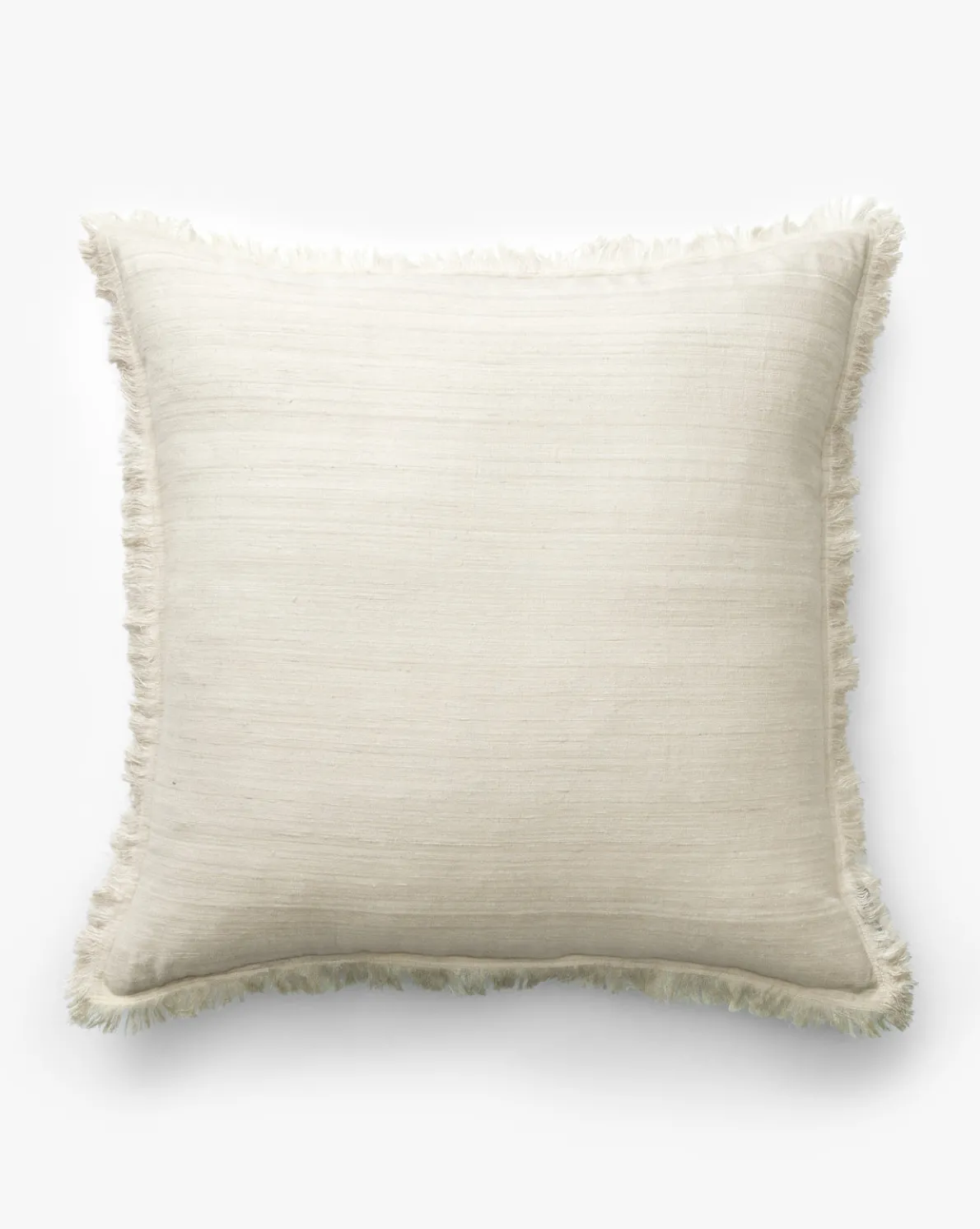 Abbey Silk Fringe Pillow Cover