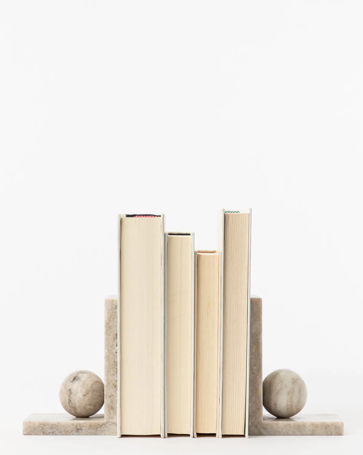 Adar Marble Bookends (Set of 2)