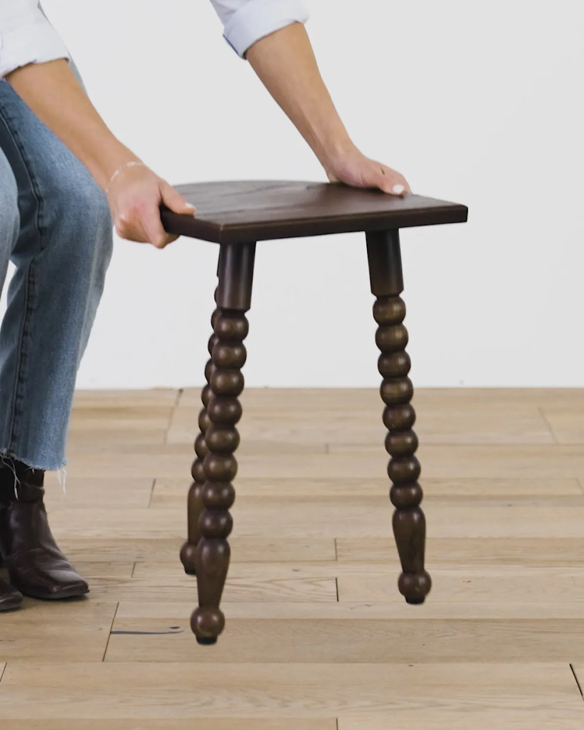 Alice Wood Stool