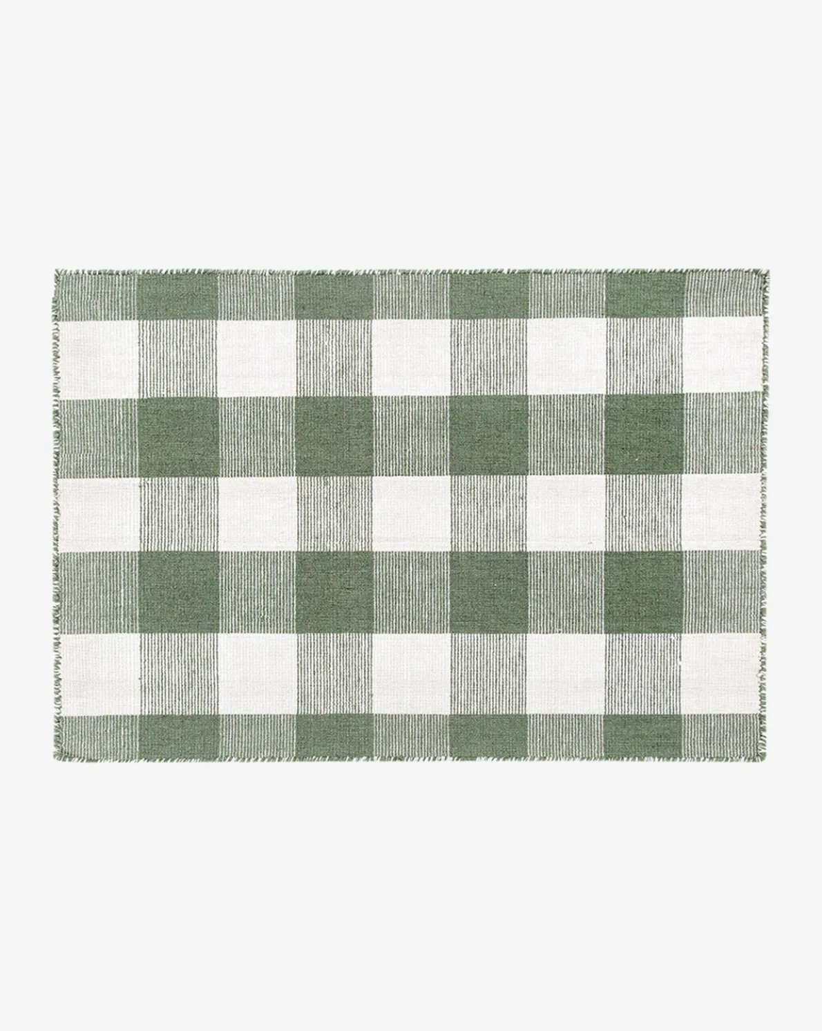 Belleville Green Handwoven Indoor/Outdoor Rug