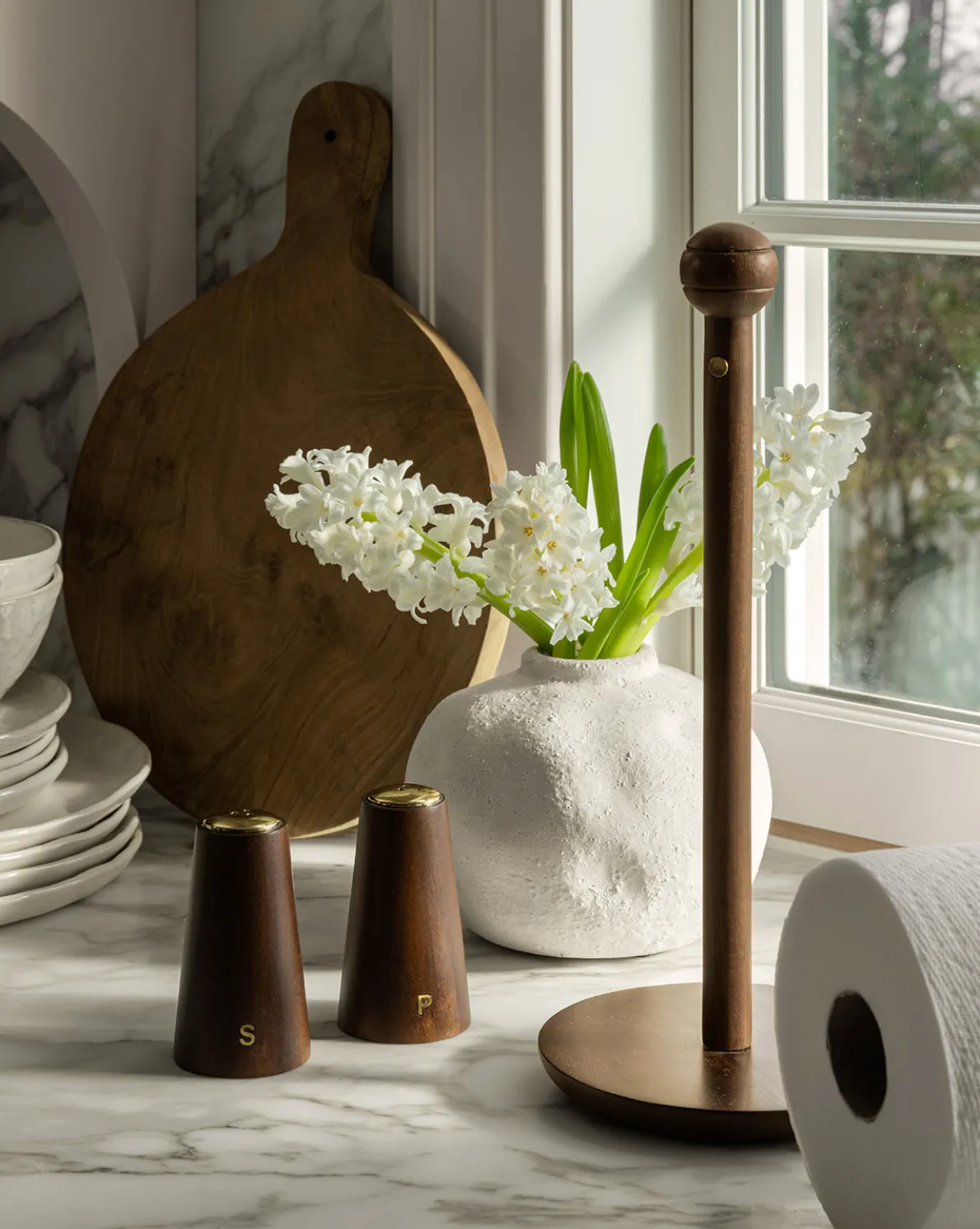 Brasserie Salt & Pepper Shakers (Set of 2)