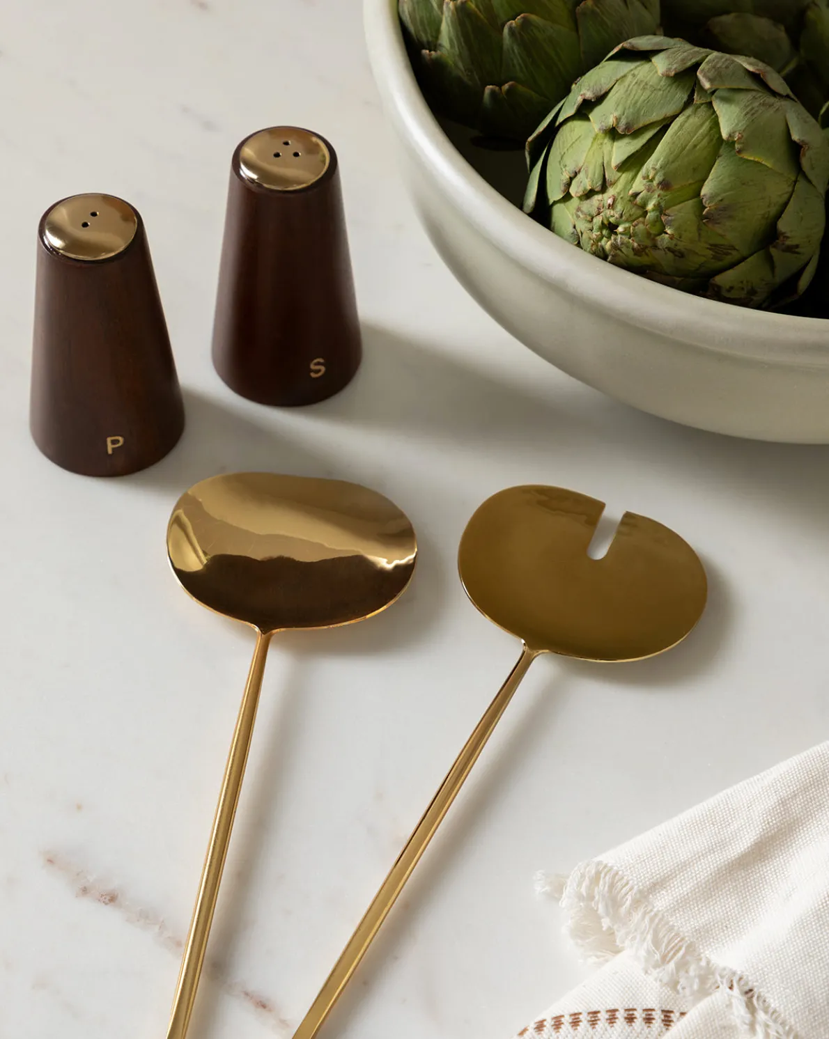 Brasserie Salt & Pepper Shakers (Set of 2)