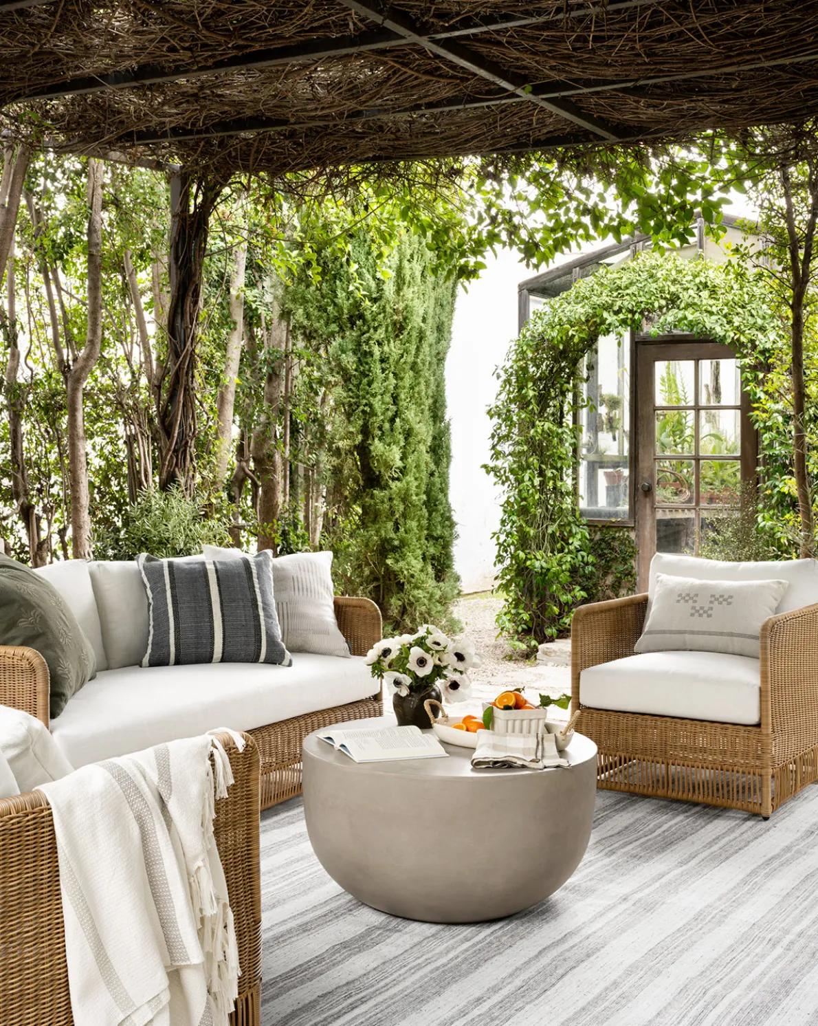 Caine Outdoor Coffee Table