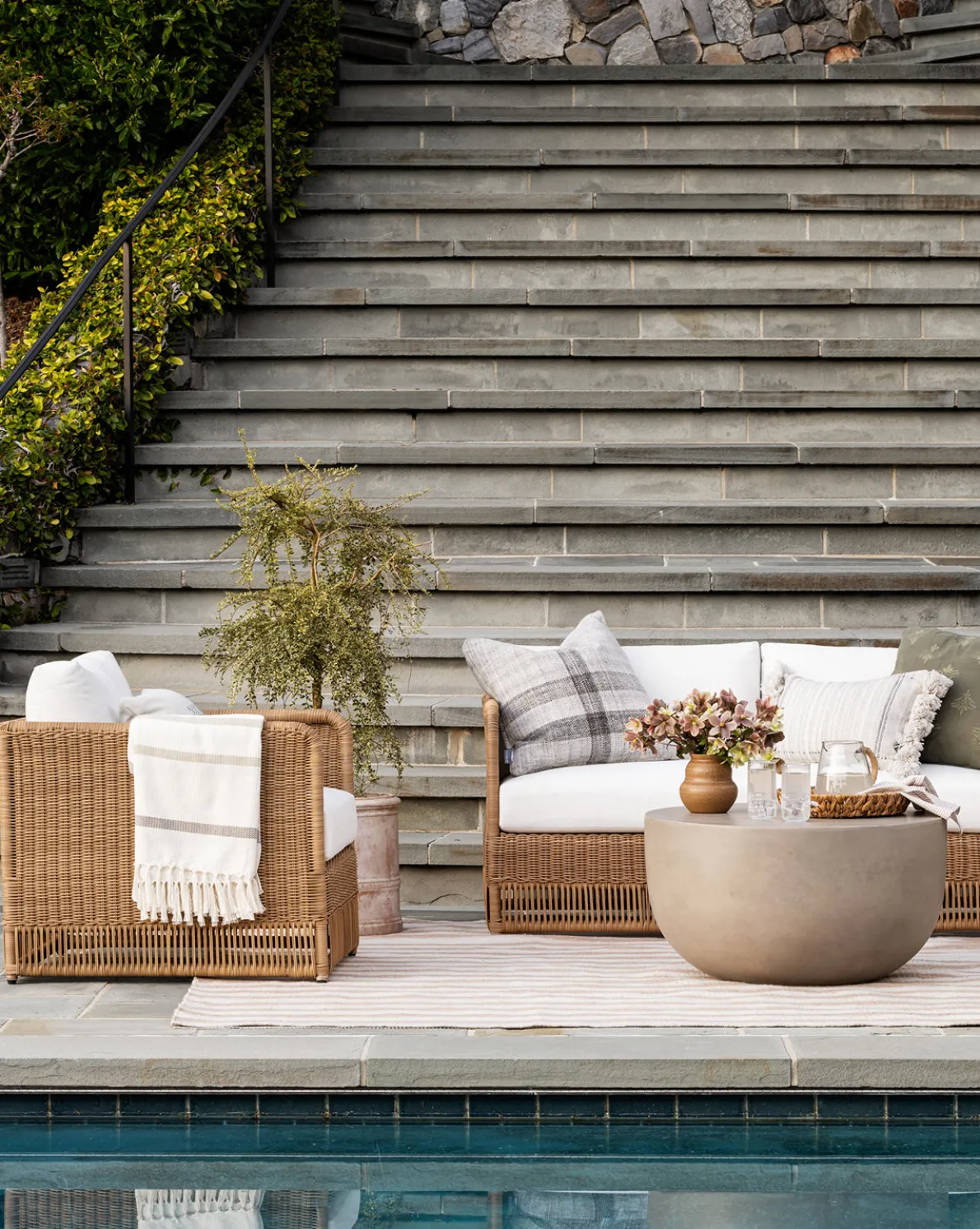 Caine Outdoor Coffee Table