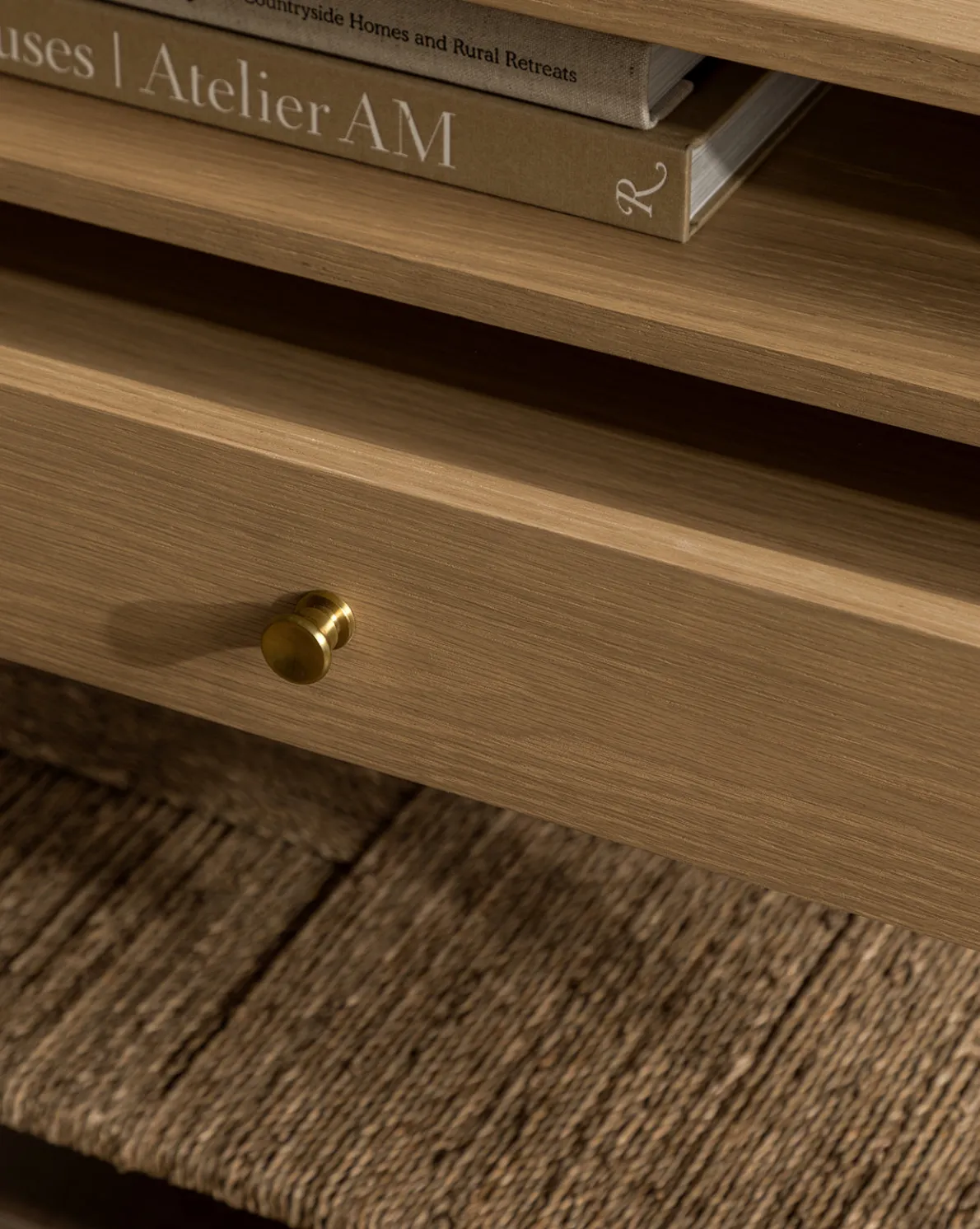 Dana White Oak Nightstand