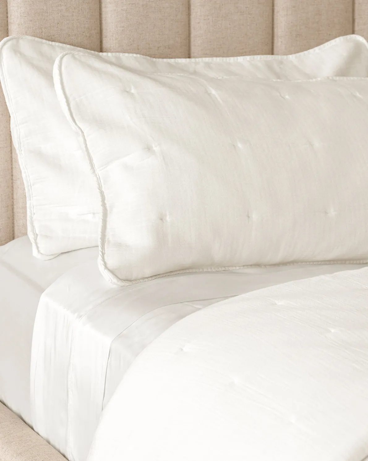 Daniela Cotton Gauze Quilt & Shams Set