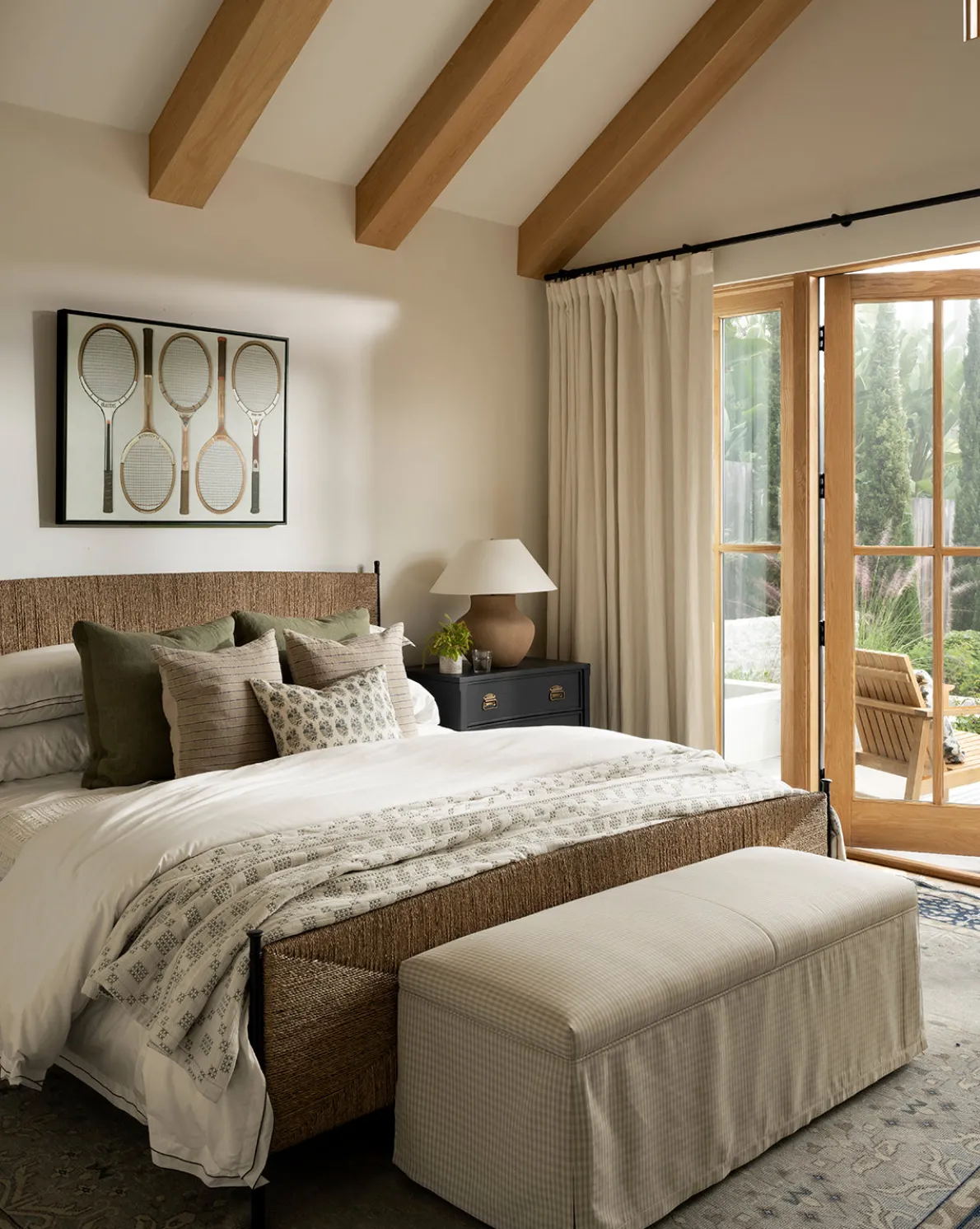 Devlin White Duvet Cover