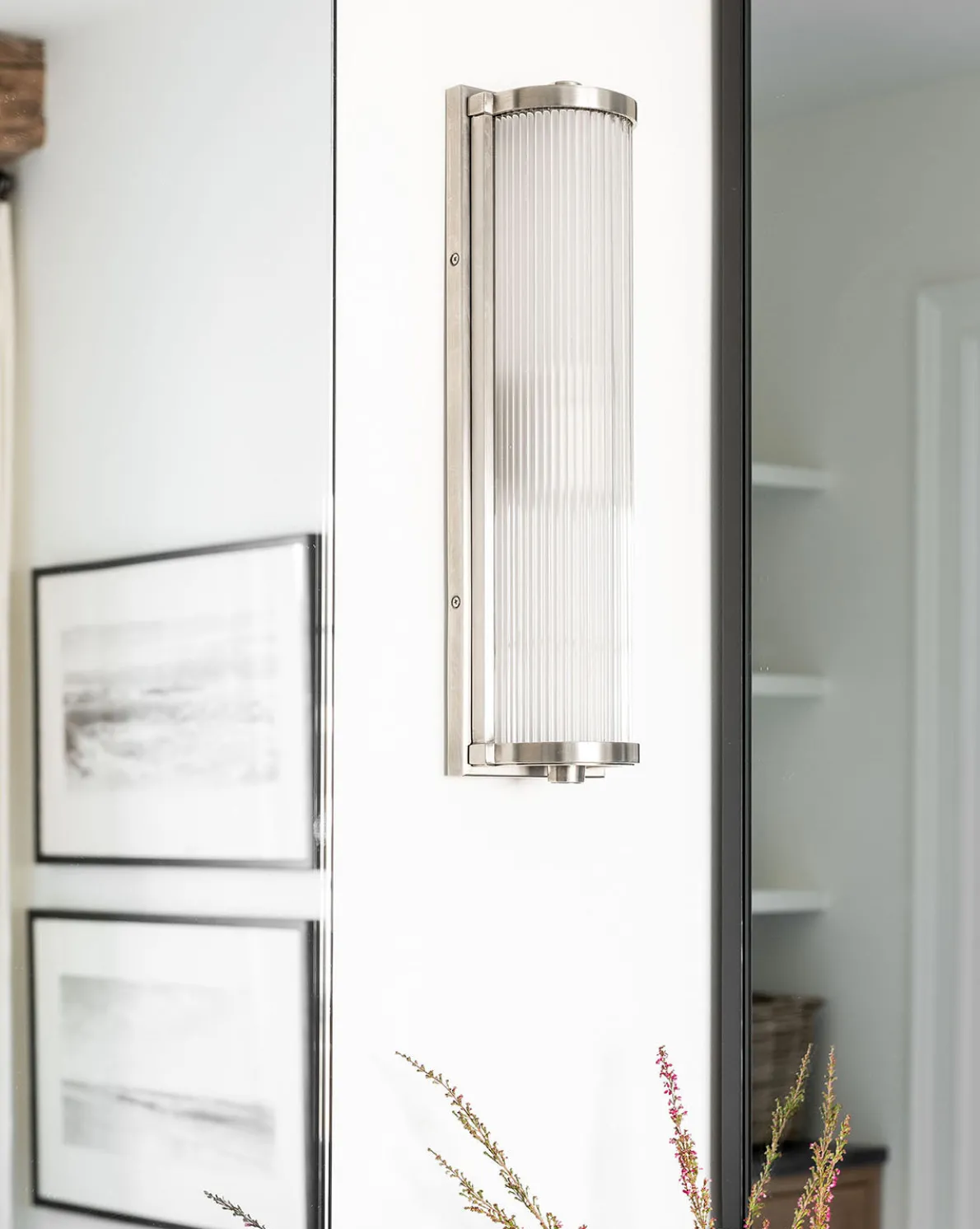 Dresser Glass Rod Light