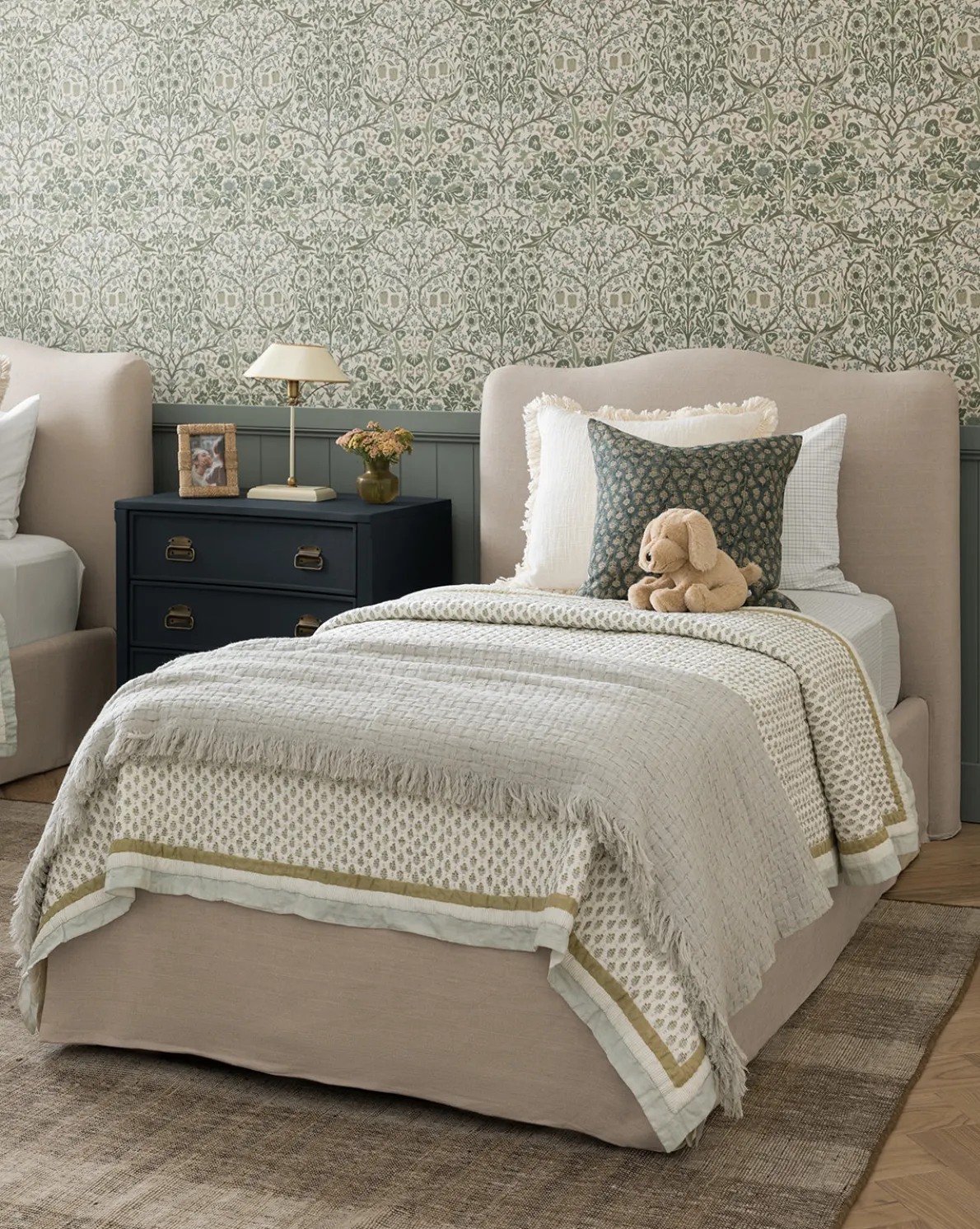 Dulcie Block Print Kids Quilt