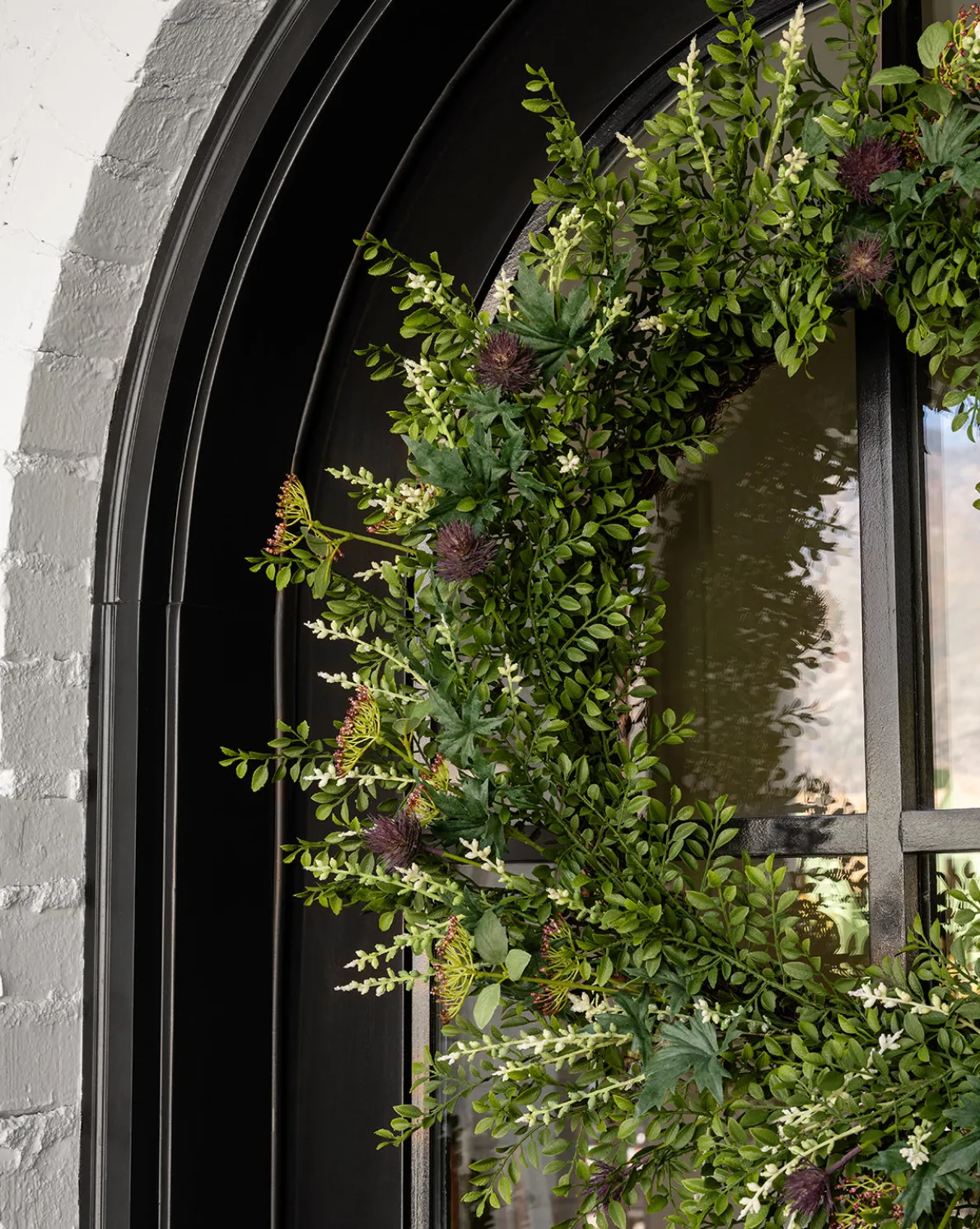 Faux Summerset Wreath