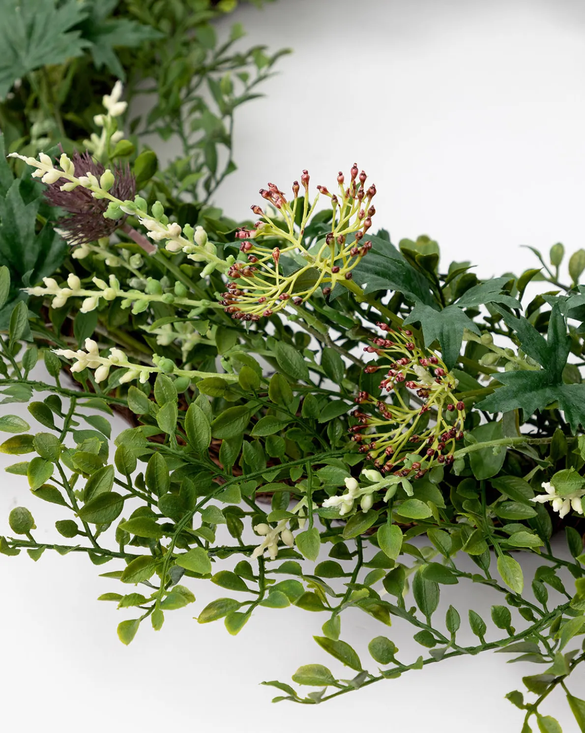 Faux Summerset Wreath