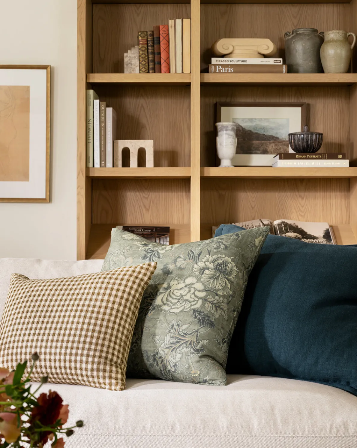 Finola Plaid Pillow Cover