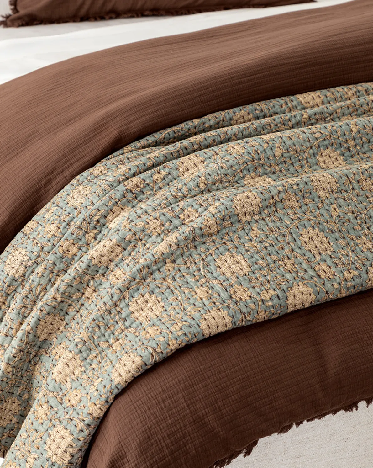 Gabriella Block Print Quilt