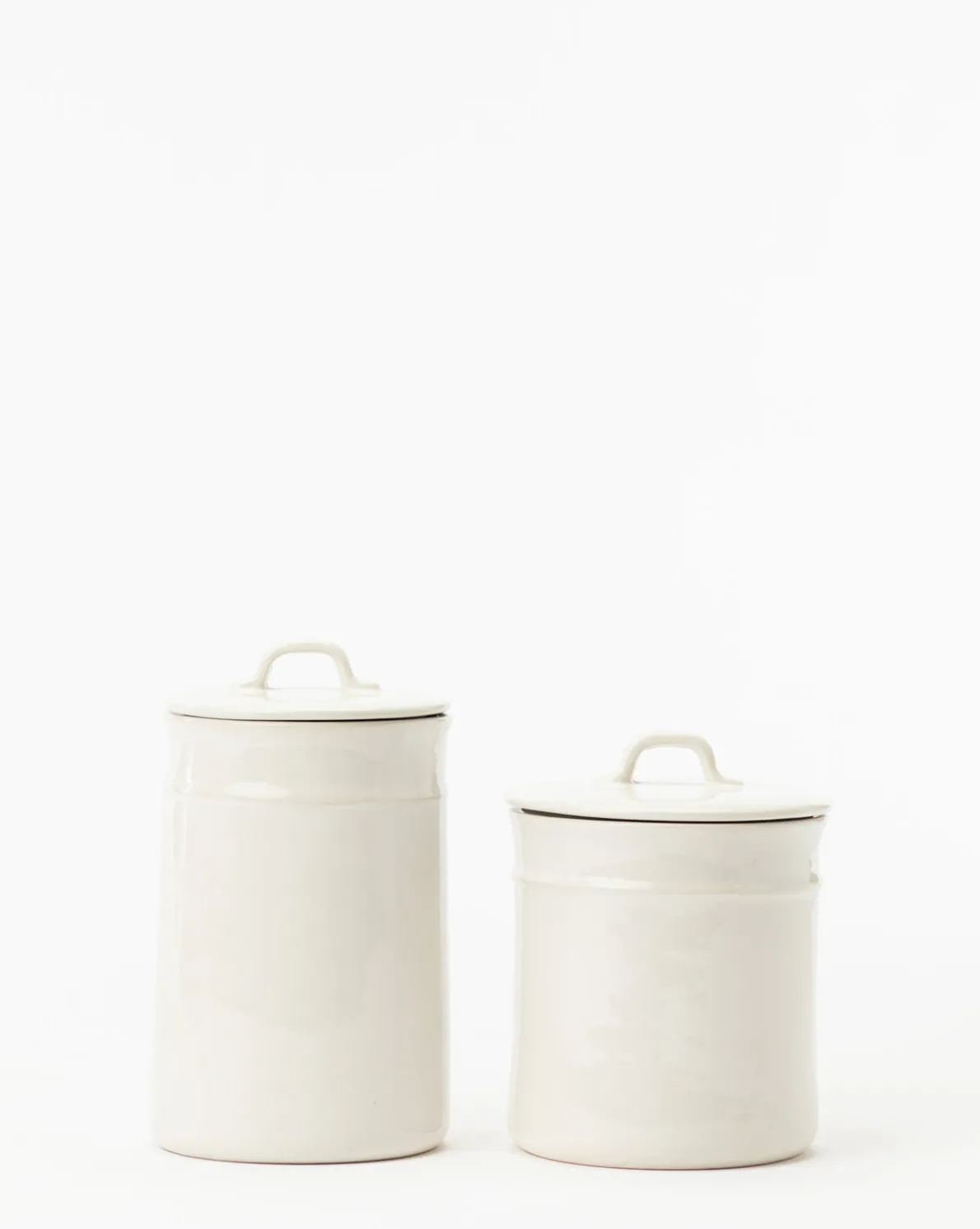 Handled Ceramic Canister