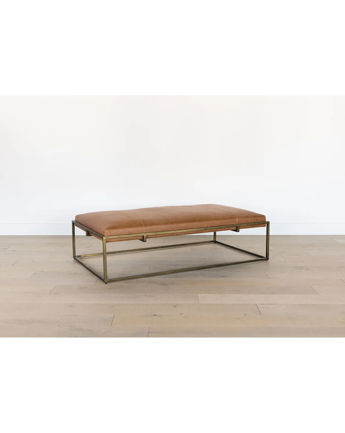 Harlow Leather Coffee Table