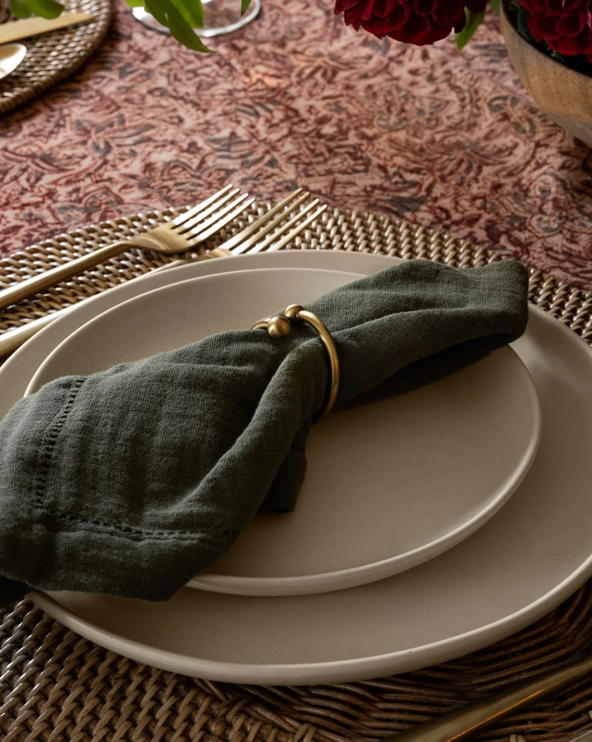 Kinne Metal Napkin Rings (Set of 4)