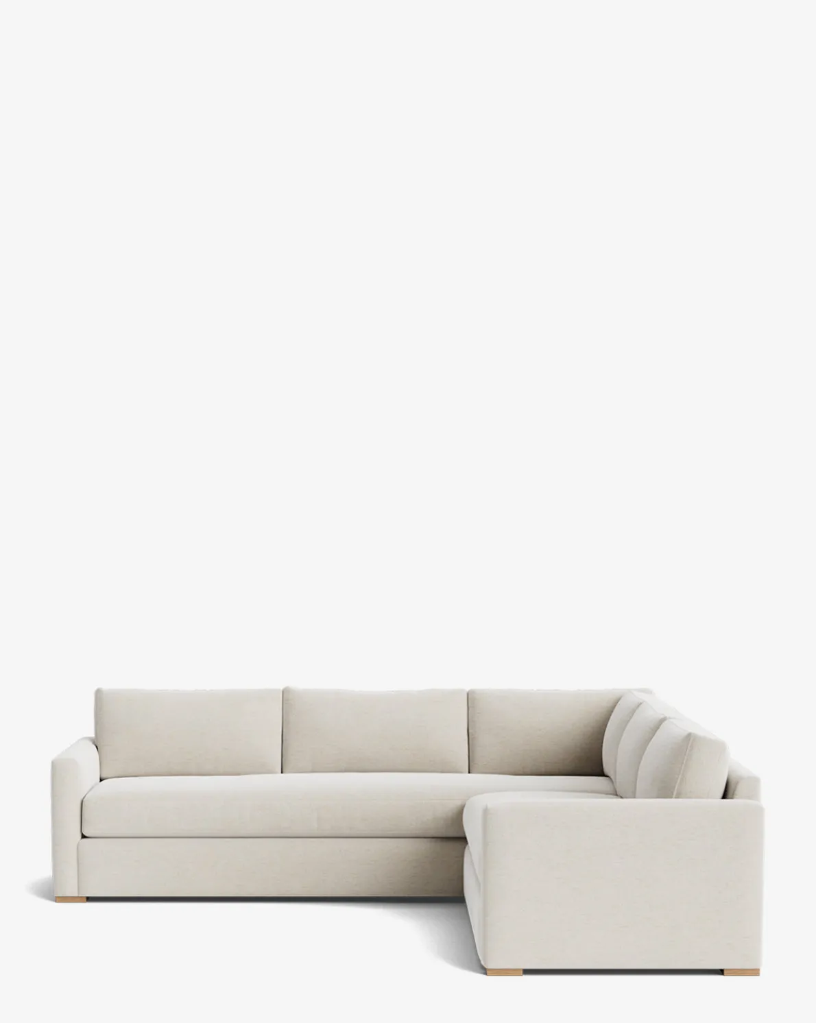 Macy Upholstered L Sectional 108"