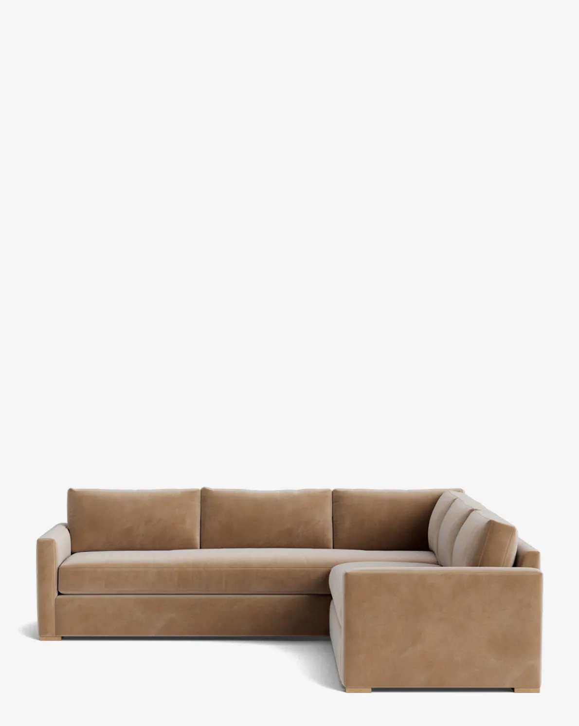 Macy Upholstered L Sectional 108