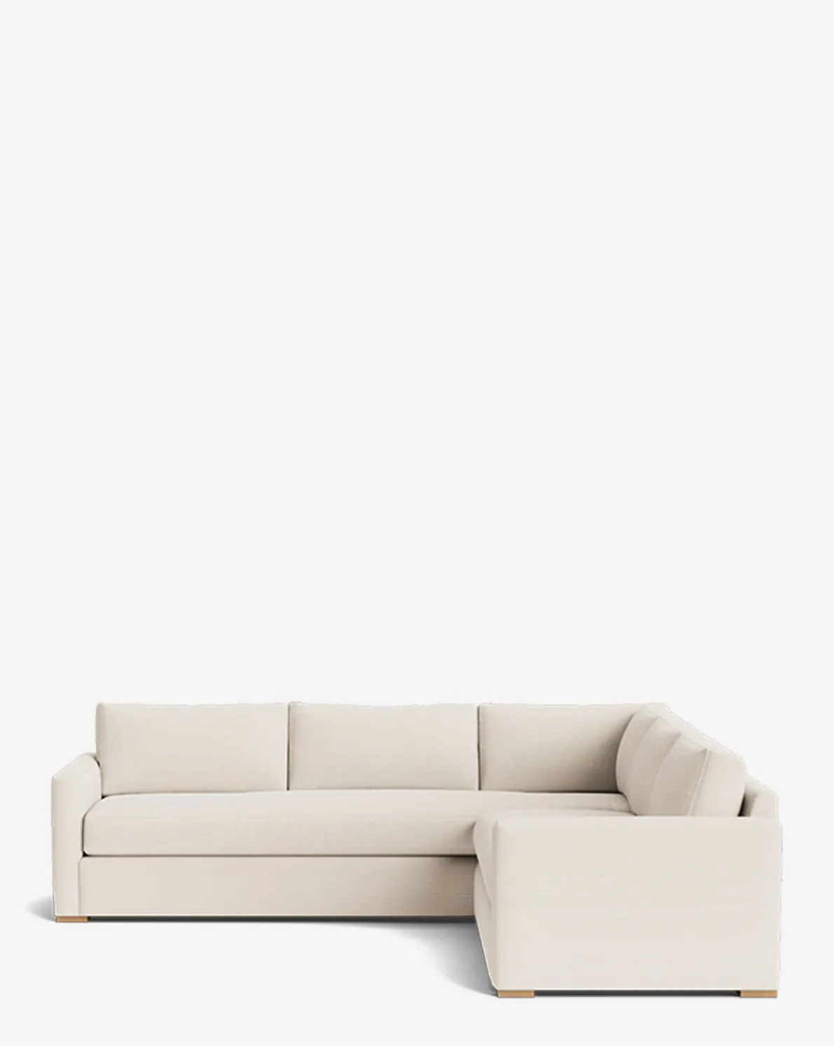 Macy Upholstered L Sectional 108