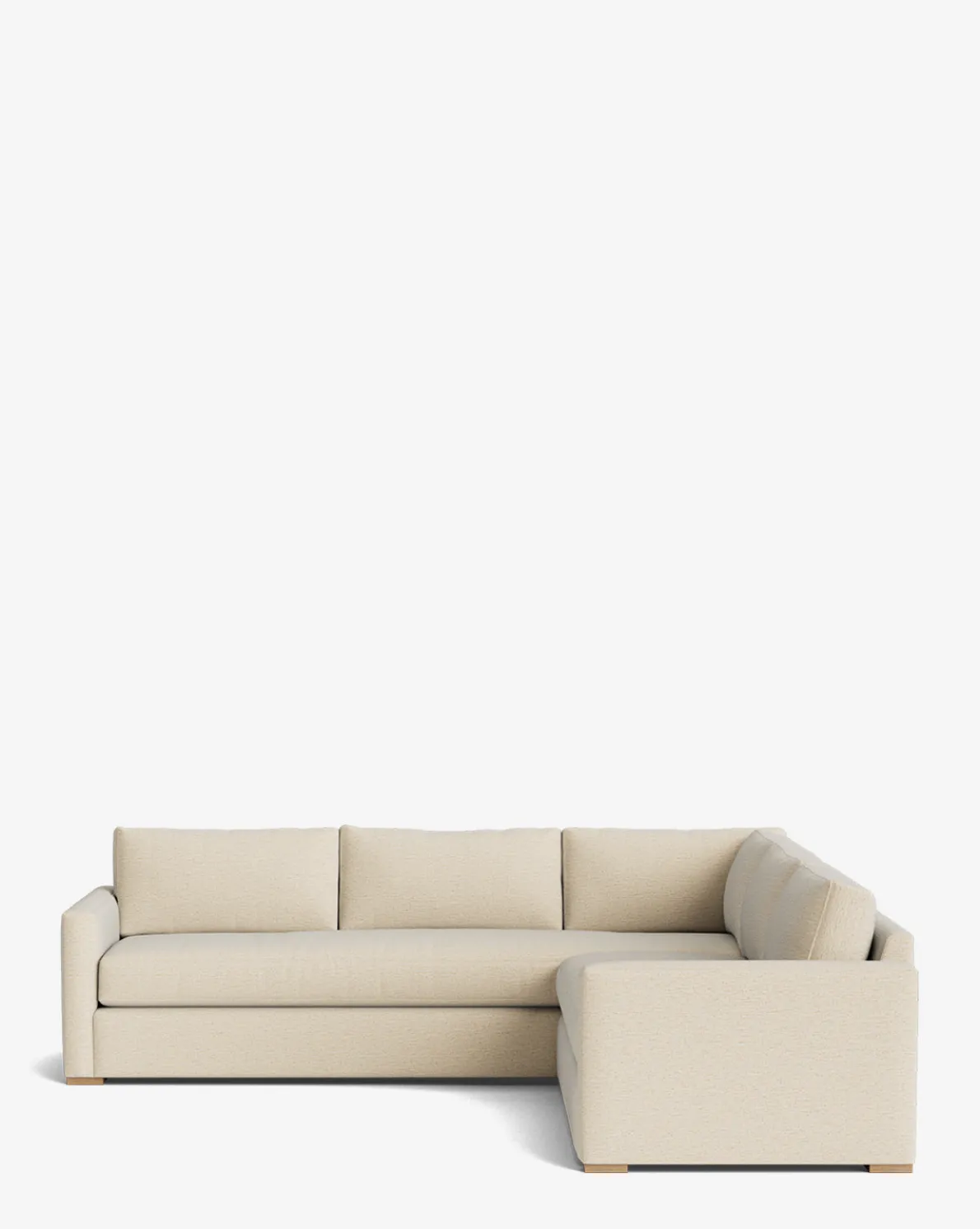 Macy Upholstered L Sectional 108