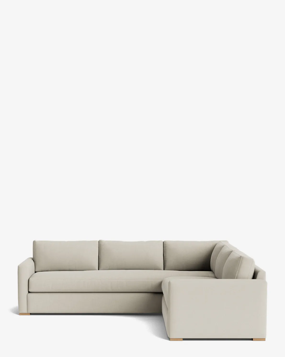 Macy Upholstered L Sectional 108