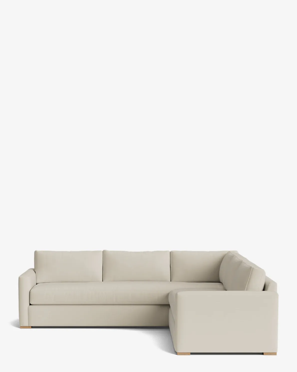 Macy Upholstered L Sectional 108