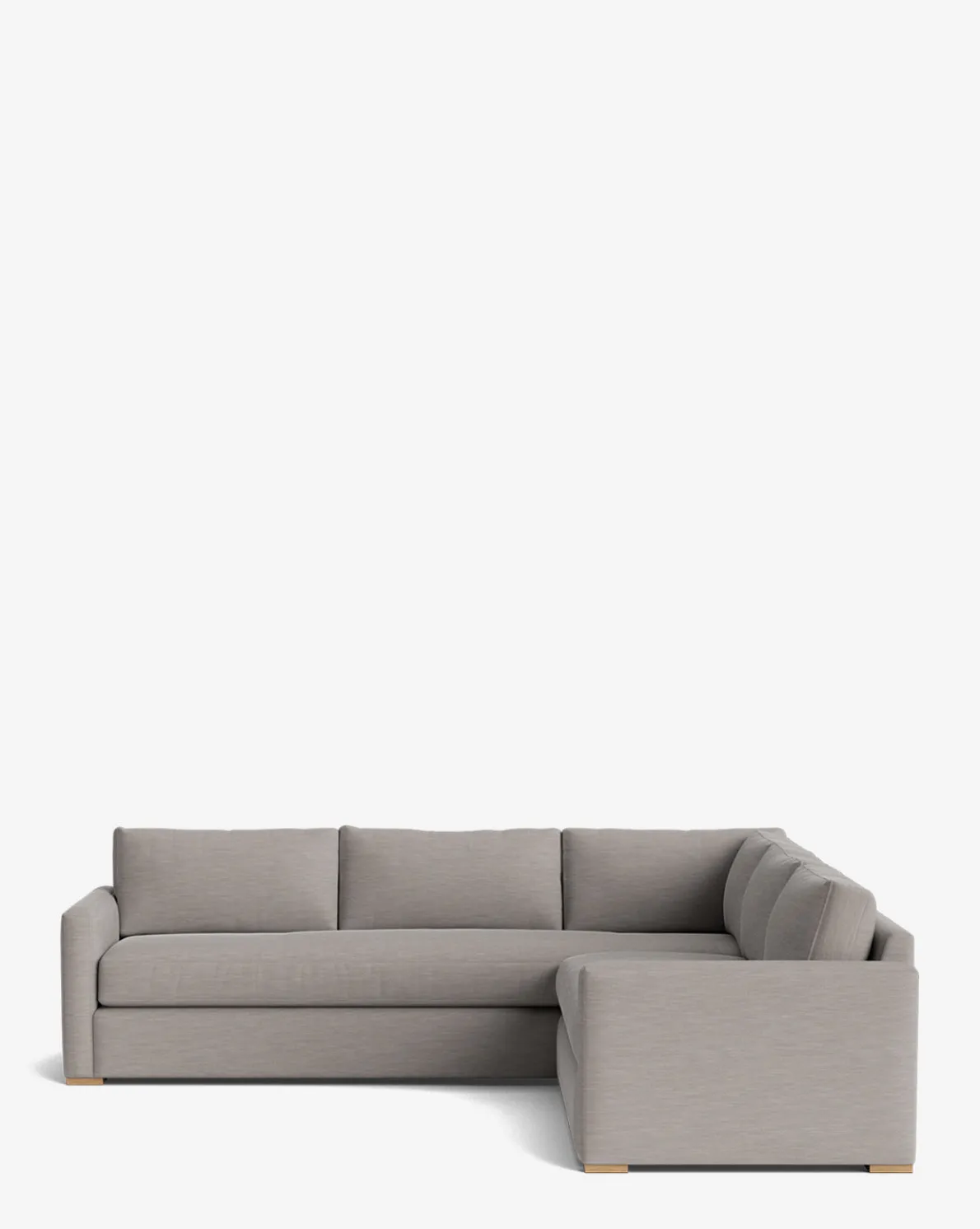 Macy Upholstered L Sectional 108