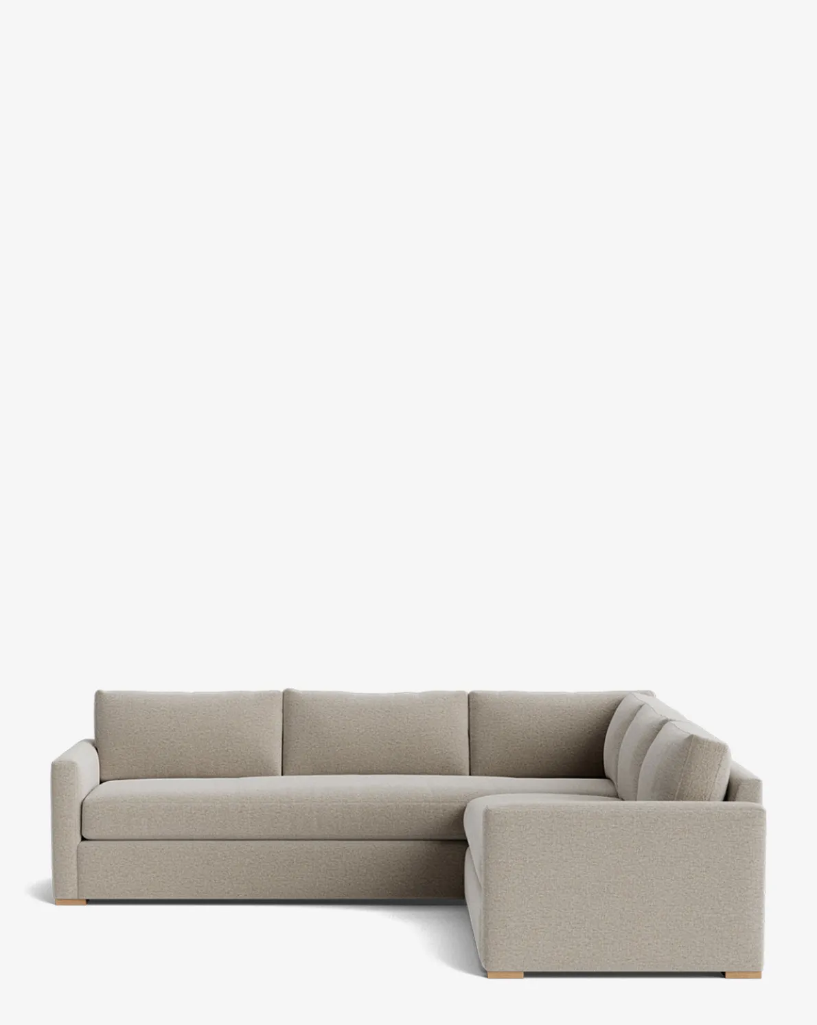 Macy Upholstered L Sectional 108