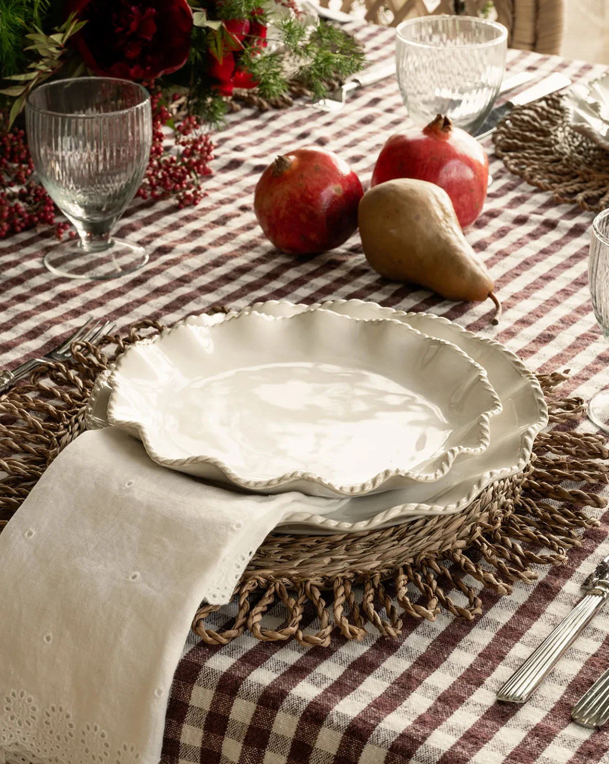 McGee & Co. x Loeffler Randall Delilah Broderie Napkins (Set of 4)