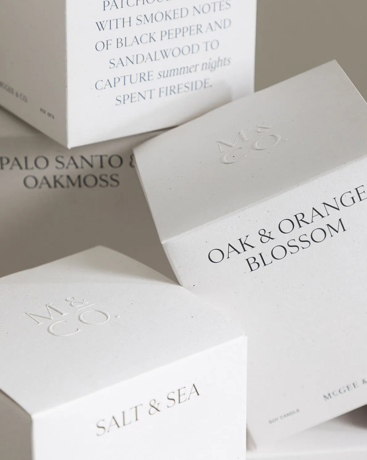 Oak & Orange Blossom Candle