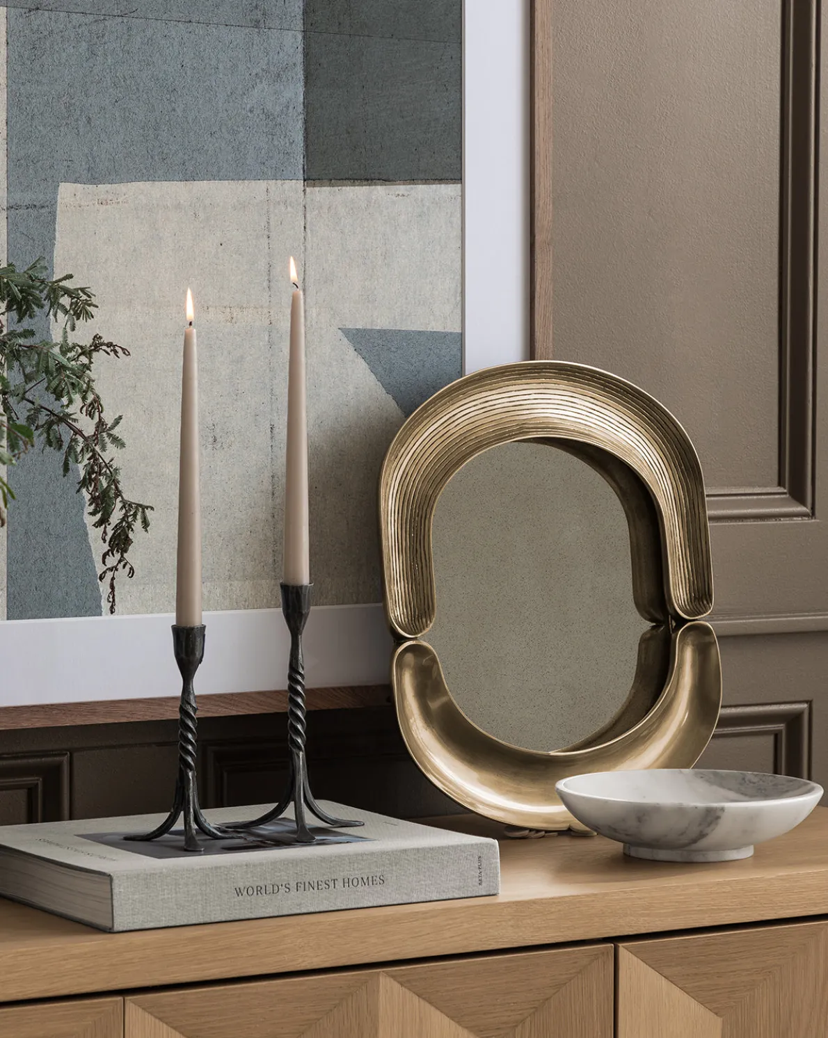 Rosario Taper Holder