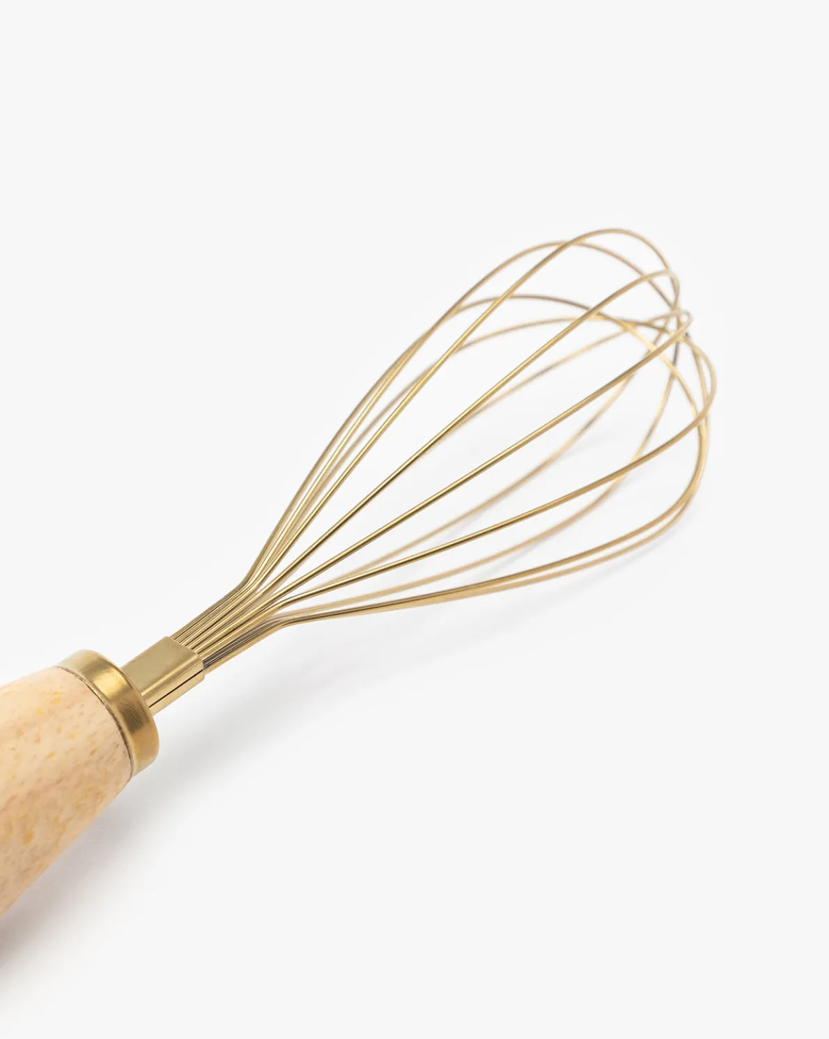 Stainless Steel Whisk with Wood Handle