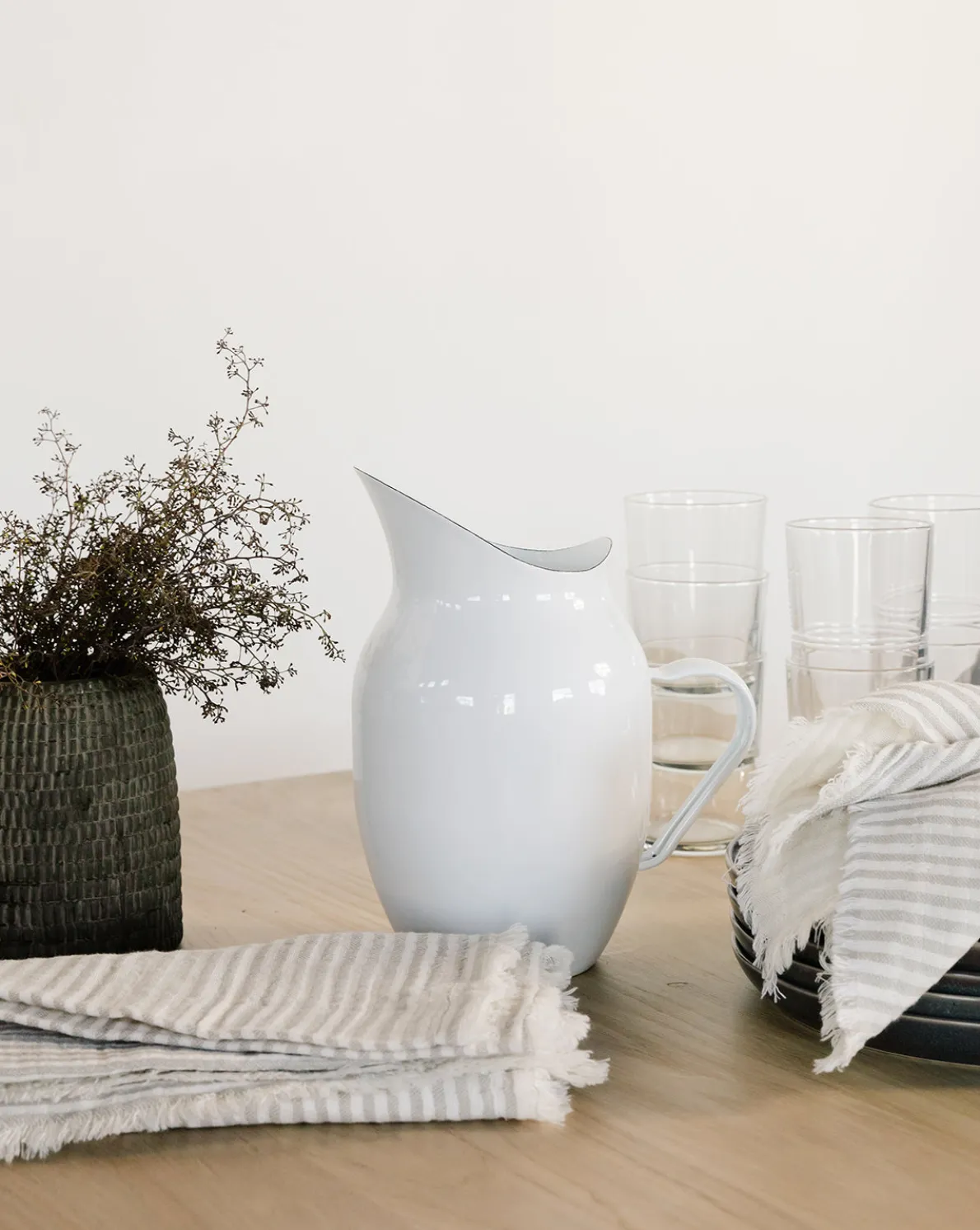 Striped Fringe Napkins