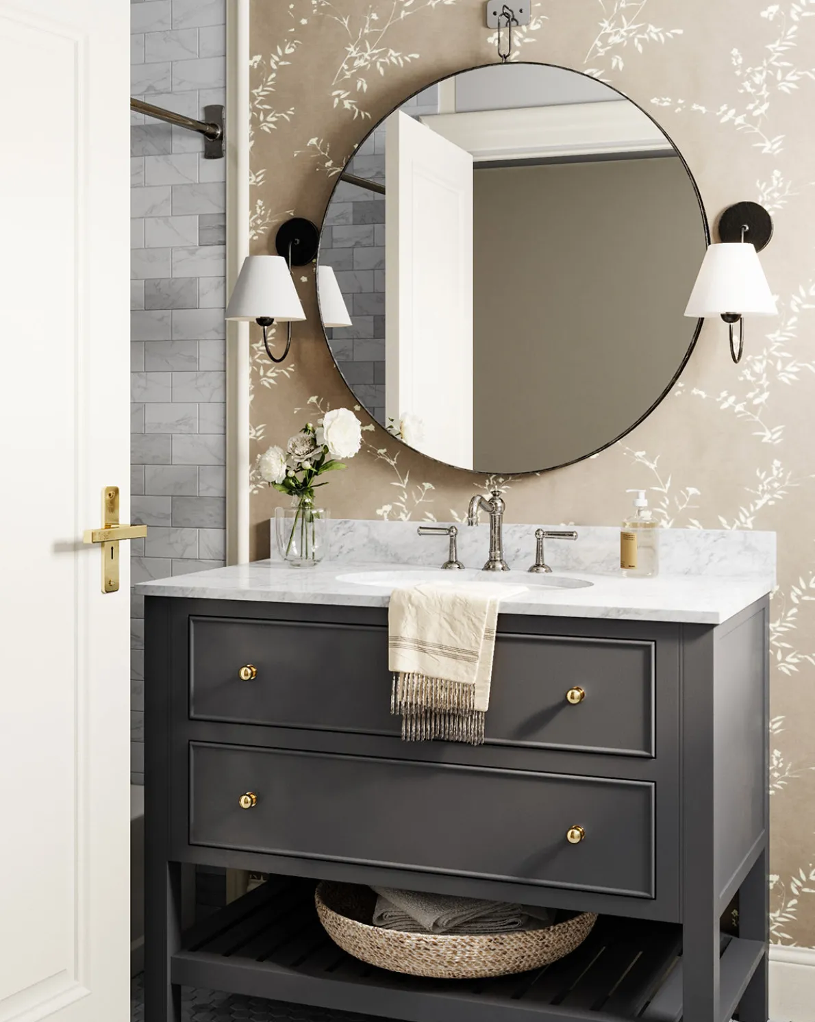 Wainwright Single Swoop Sconce