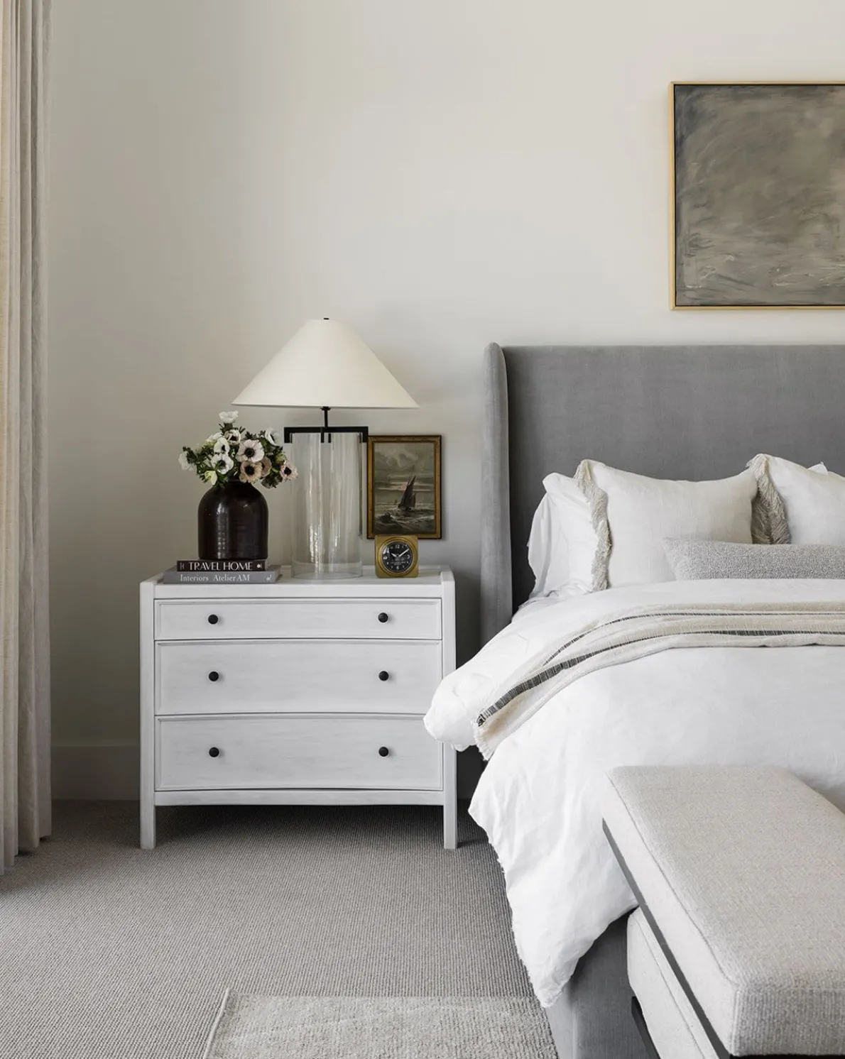 Walt Bed Tall Headboard