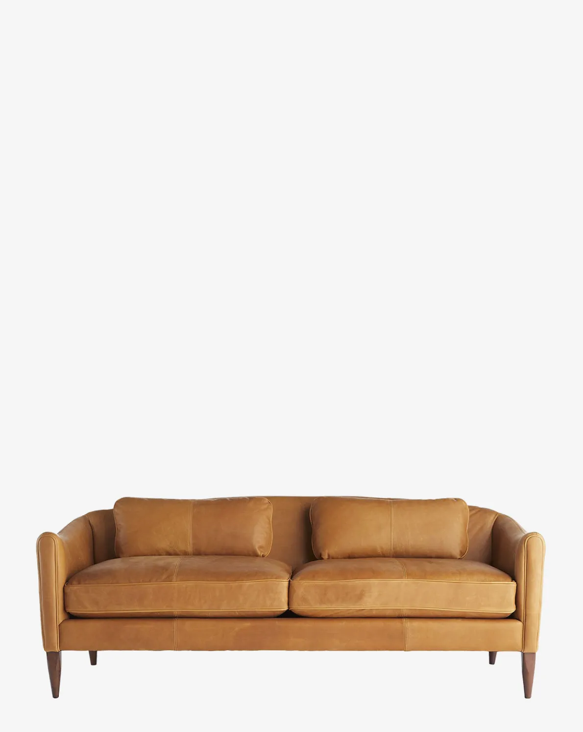 Warner Leather Sofa 80.5"